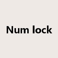Num lock是什么意思