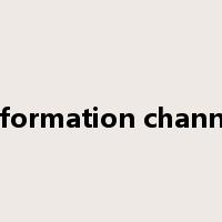 information channel是什么意思