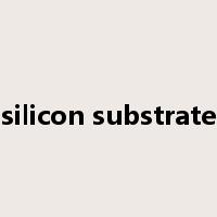 silicon substrate是什么意思