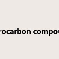 Hydrocarbon compounds是什么意思