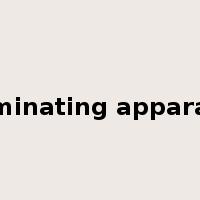 illuminating apparatus是什么意思
