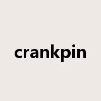 crankpin是什么意思