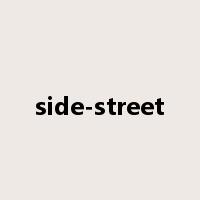 side-street是什么意思