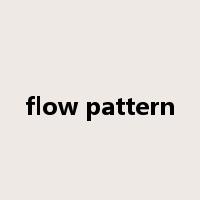 flow pattern是什么意思
