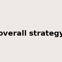 overall strategy是什么意思