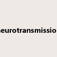neurotransmission是什么意思