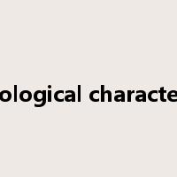 psychological characteristics是什么意思
