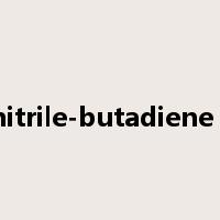 acrylonitrile-butadiene rubber是什么意思