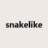 snakelike是什么意思
