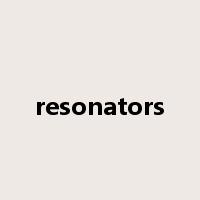 resonators是什么意思