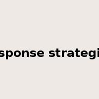 response strategies是什么意思