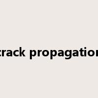 crack propagation是什么意思