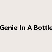 Genie In A Bottle是什么意思