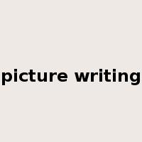 picture writing是什么意思
