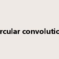 circular convolution是什么意思