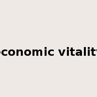 economic vitality是什么意思