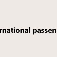 international passengers是什么意思