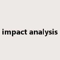impact analysis是什么意思