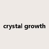 crystal growth是什么意思