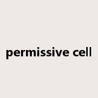 permissive cell是什么意思