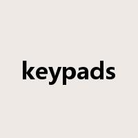 keypads是什么意思