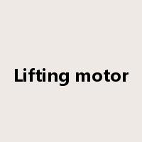 Lifting motor是什么意思