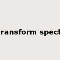 fourier transform spectroscopy是什么意思