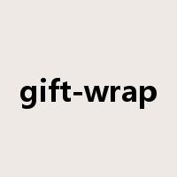 gift-wrap是什么意思