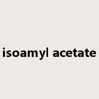 isoamyl acetate是什么意思