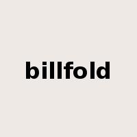 billfold是什么意思