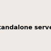 standalone server是什么意思