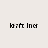 kraft liner是什么意思