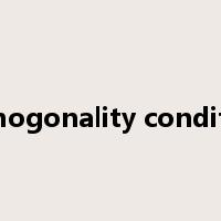 orthogonality condition是什么意思