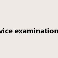 civil service examination system是什么意思