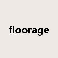 floorage是什么意思