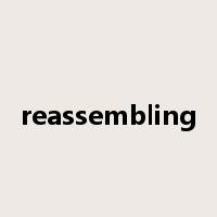 reassembling是什么意思