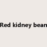 Red kidney bean是什么意思