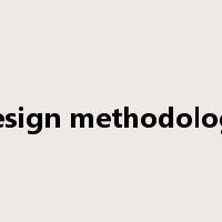 design methodology是什么意思