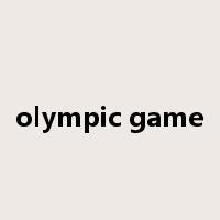 olympic game是什么意思