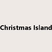 Christmas Island是什么意思