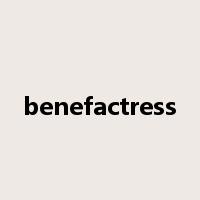 benefactress是什么意思