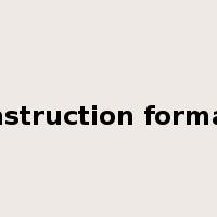 instruction format是什么意思