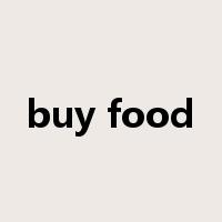 buy food是什么意思