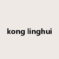 kong linghui是什么意思