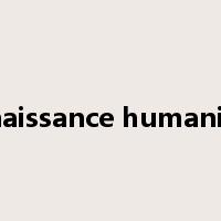 renaissance humanism是什么意思