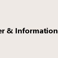 Computer & Information Sciences是什么意思