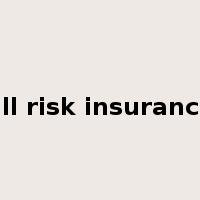 all risk insurance是什么意思