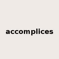 accomplices是什么意思