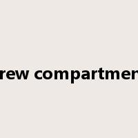 crew compartment是什么意思