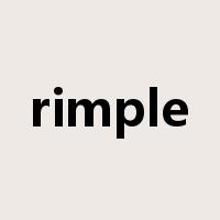 rimple是什么意思